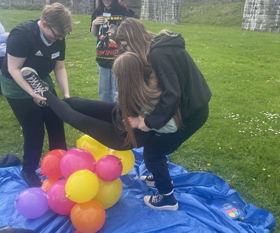 Buckie High Activity Day at Cullen